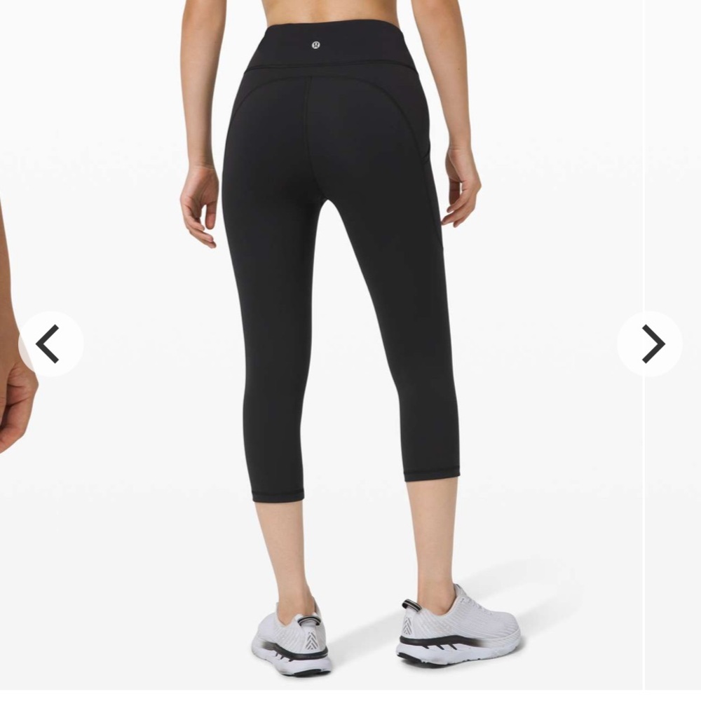 Lululemon Invigorated High Rise Crop Sz 10